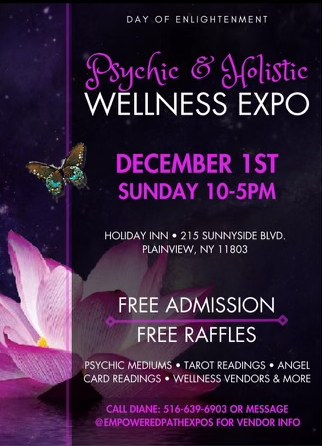 Flyer: Day of Enlightenment, Psychic & Holistic Wellness Expo